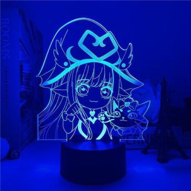 Imagem de Luz noturna LED 3D Lols Lulus que muda de cor para crianças - yiweisai