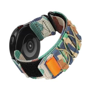 Imagem de Pulseira De Nylon Para Samsung Galaxy Watch 7 6 5 4 Huawei GT5 4Pro 3 