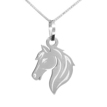 Imagem de Colar Cavalo Hipismo Coleção Esportes Prata 925 - Sam Joias