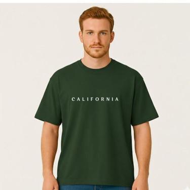 Imagem de Camiseta Oversized Masculina California Horizon Exclusiva Algodão Premium-Masculino