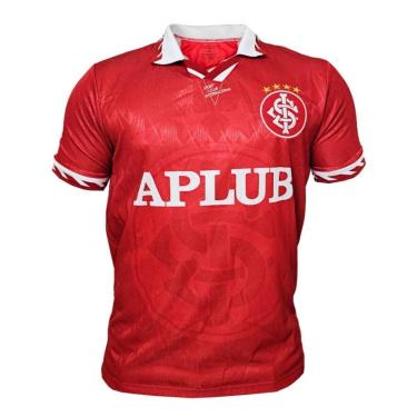 Imagem de Camisa Internacional Retrô 1996 - Masculino Tamanho:GG;Cor:;Gênero:Masculino-Masculino