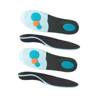 Imagem de Palmilhas Ortopédicas Unissex Com Suporte Para Arco Plantar, Para Fasc