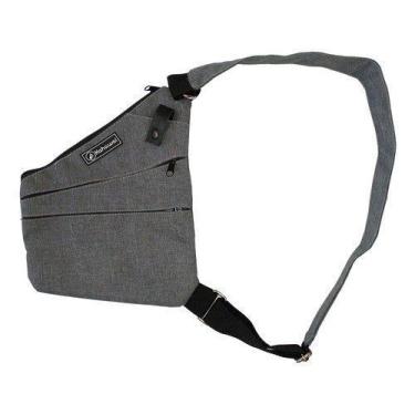 Imagem de Pochete Bolsa Bag Lateral Dia A Dia Resistente Água Discreta - Kahawai