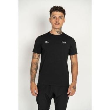 Imagem de Camiseta RVCA M/C Rvca Runner Preto-Preto-P-Masculino