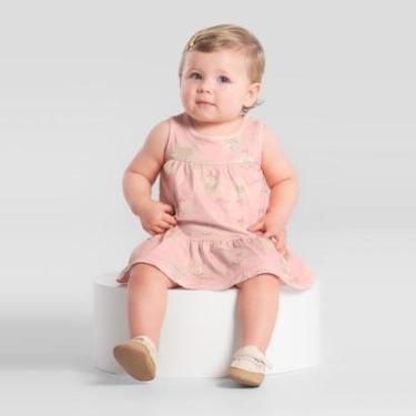Imagem de Vestido bebê menina floral Brandili Baby-Unissex