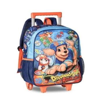 Imagem de Kit Doguinho Mochila Rodinha 16", Lancheira e Estojo - Clio - Clio Sty