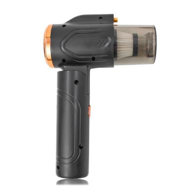 Imagem de Mini Aspirador De Po Portatil Vertical Usb Recarregavel 2 Em 1 Retratil Automotivo Sofa Preto:preto