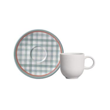 Imagem de Conjunto com 6 Xícaras de Café com Pires Coup Stoneware Tempo de Festa
