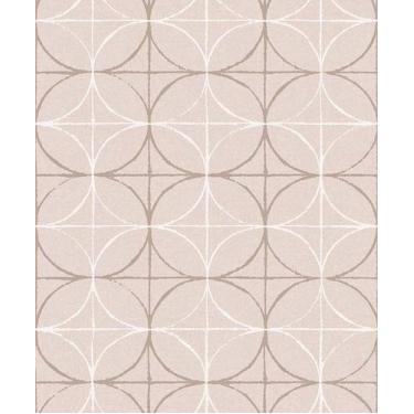 Imagem de Papel de parede importado AVALON 223 - ACABAMENTO TNT. - Edantex, Bege