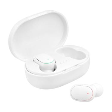 Imagem de Fone de Ouvido Bluetooth Bright Max Sound - Case Carregador - Redução de Ruído - Branco...