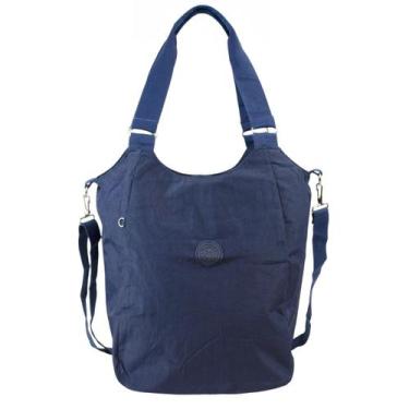 Imagem de Bolsa Sacola Lisa Pelucia Espaçosa Alça Transversal Reforçada Dia Dia 