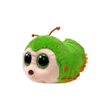 Imagem de Pelúcia Lagarta Pilar Ty Beanie Boos Original Verde Infantil Fofo Pres