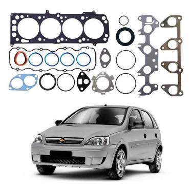 Imagem de Jogo Junta Cabeçote Metal Chevrolet Corsa 1.8 2002 A 2009 - Bastos