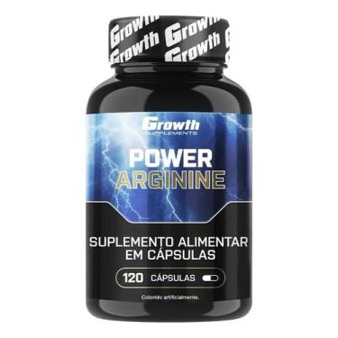 Imagem de Power Arginine 120 Cáps. (600mg) Growth Supplements - Congratulations 