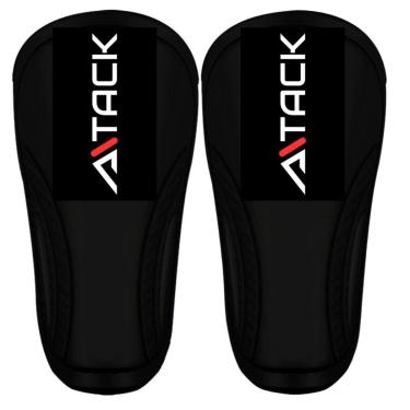 Imagem de Caneleira Protetor de Canela Futebol Luta Atack Com Velcro-Unissex