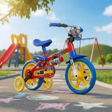 Imagem de Bicicleta Aro 12 para Crianças Patrulha Canina - Nathor