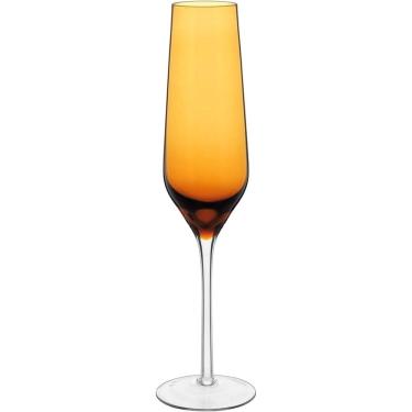 Imagem de JOGO 2 TAÇAS CHAMPANHE HOME&CO BALLET VIDRO 195ml 26x7x7cm ÂMBAR