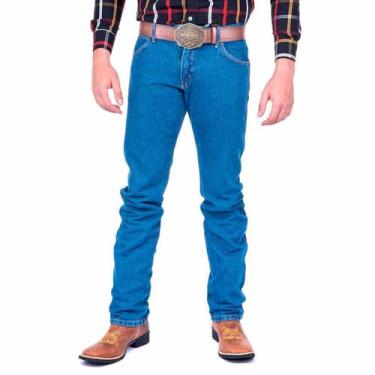 Imagem de Calça Jeans Masculina Premium Performance Stone 100% algodão - Wrangle