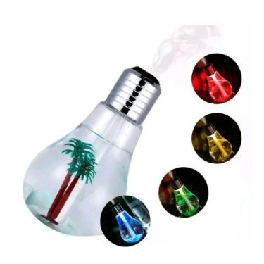 Imagem de Umidificador Difusor De Ar Lâmpada Luminária Led Purificador - Bmax