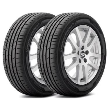 Imagem de Kit 2 Pneus 195/55R16 87W Hankook Run Flat Ventus Prime 3 K125B Aro 16