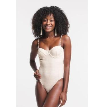 Imagem de Maio Feminino ajustavel - CATALINA, Branco, 42