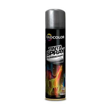 Imagem de Tinta Spray Metálica Grafite Radcolor Brilhante 400ml