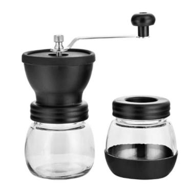 Imagem de Moedor De Café Ajustável Manivela Giratória Moagens Grãos - Unitermi, 