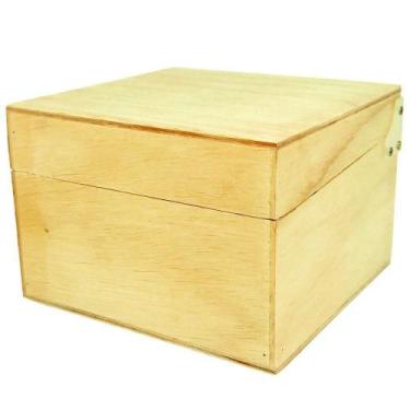 Imagem de Fichario de mesa de madeira 6x9 pinus luxo - souza