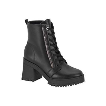 Imagem de Bota Coturno Vizzano 3091.104 Feminino, Preto, 38