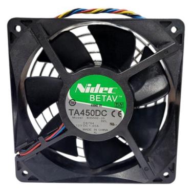 Imagem de Cooler Nidec Ta450dc 120x38mm 12v 1.40a Servidor Industrial - Nidec Be