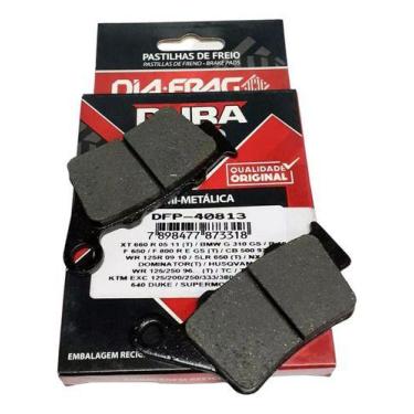 Imagem de Pastilha Freio Traseira Cb 500 Xt 660 Bmw F 650 F 800 Gs - Diafrag