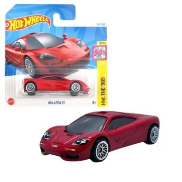 Imagem de Carrinho Colecionável HotWeels MClaren F1 Vermelha HTB11 - Mattel