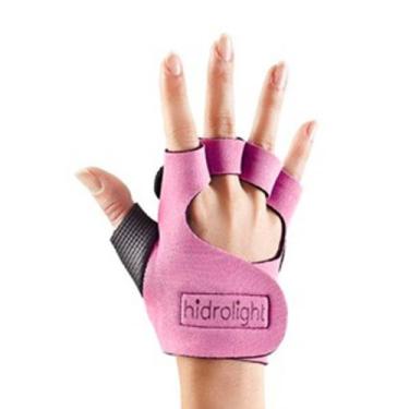 Imagem de Luva neoprene para musculação academia fitness - Hidrolight, Rosa, P