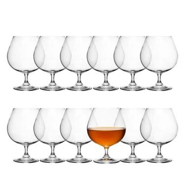 Imagem de Jogo 12 Taça de Conhaque Cognac de Cristal Gastro Colibri 690ml Wolff