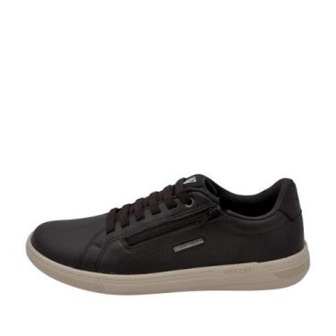 Imagem de Sapatênis Masculino West Coast WC-187 Fast REF: 313071 COURO, 42, Cafe