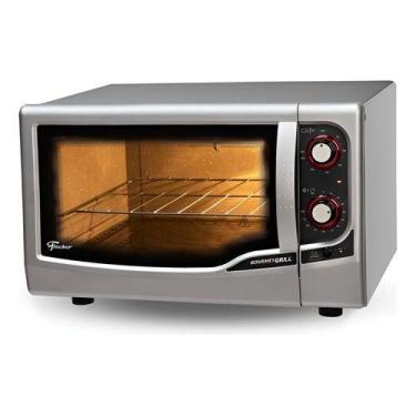 Imagem de Forno Elétrico de Bancada Fischer 44L Gourmet com Grill Prata 220V, 22
