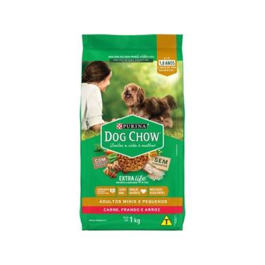 Imagem de Ração Premium para Cachorro Dog Chow ExtraLife - Adulto Carne Frango e