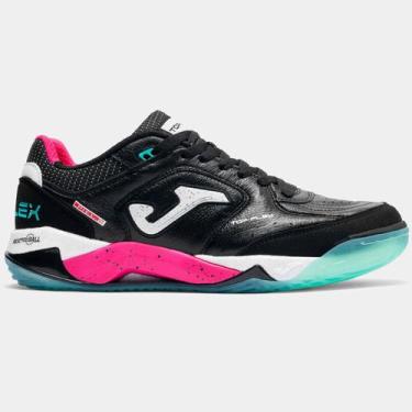 Imagem de Chuteira Futsal Joma Top Flex Plus Unissex Preto -, Preto rosa, 42