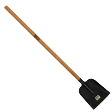 Imagem de Pá Chipa Quadrada 23884 para Cavar, Transportar e Nivelar Materiais com Cabo Longo em Aço Forjado Dtools