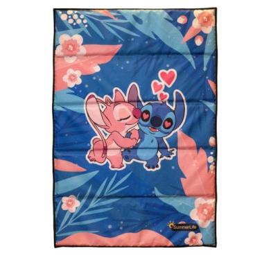 Imagem de Boia Tapete Flutuante Infantil Piscina Praia Mar Summer Life, Stitch