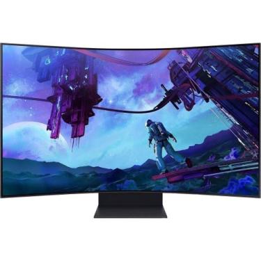 Imagem de Monitor Gamer Odyssey Ark G97NC 55" 4K UHD VA 165Hz Curvo Preto Samsun