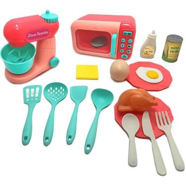 Imagem de Conjunto Doce Cozinha Microondas e Batedeira - Cardoso
