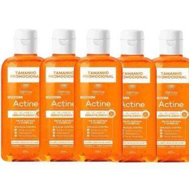 Imagem de Kit 5 Gel de Limpeza Facial Darrow Actine Pele Oleosa 120g
