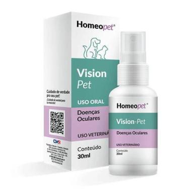 Imagem de Vision Pet Homeopet Doenças Oculares Cães e Gatos Realh 30ml