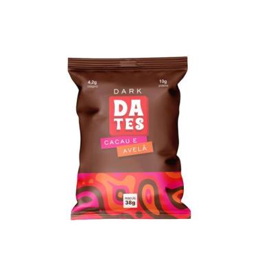Imagem de Barra de Proteína Dark Cacau e Avelã Sem Açúcar Let's Dates 38g - Lets