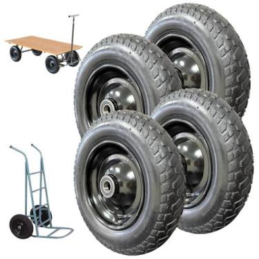 Imagem de 4 roda completa pneumatica boartyre 3.00/3.25-8 4pr tr13