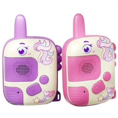 Imagem de Walkie Talkie Infantil Rádio Comunicador Brinquedo Walk Talk - MD Walk
