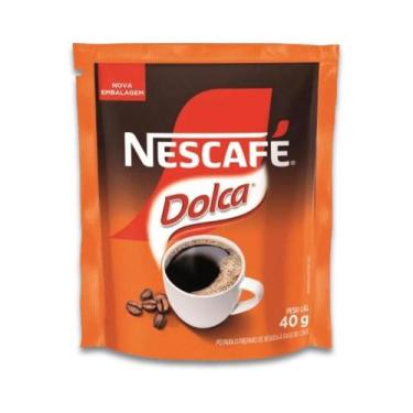 Imagem de Nescafé Dolca Café Solúvel Toque de Caramelo Sachê 40g, Nescafé