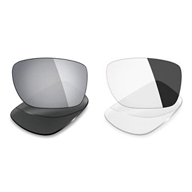 Imagem de Mryok 2 pares de lentes polarizadas de substituição para óculos de sol Oakley Turbine – opções