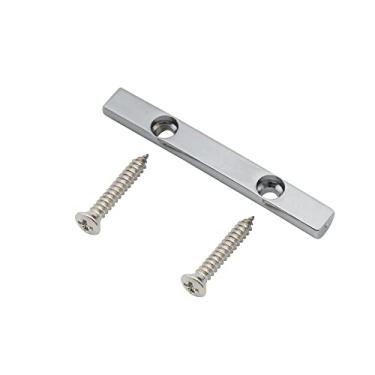 Imagem de Musiclily Pro 43mm Rebaixador de Cordas tipo Barra de Latão para Baixo Elétrico 4 Cordas, Cromado